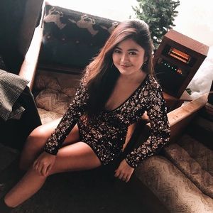 ✨AKIRA Sequin Romper✨